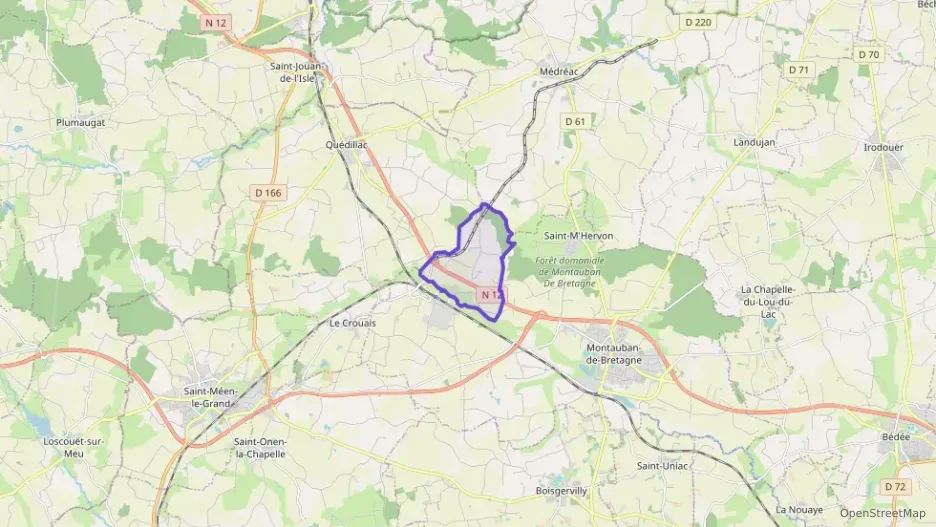 Maison 150 m² cinq pièces à vendre à Montauban-de-Bretagne