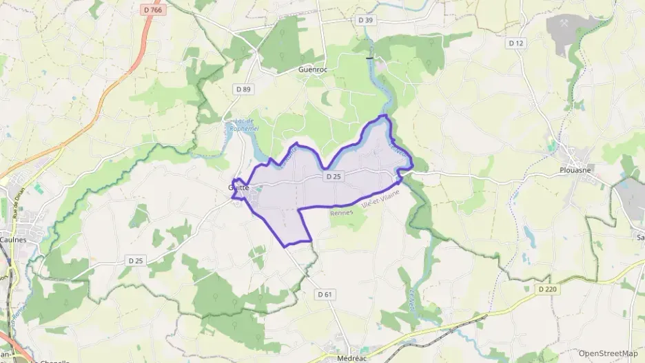 Maison 118 m² quatre pièces à vendre à Guitté