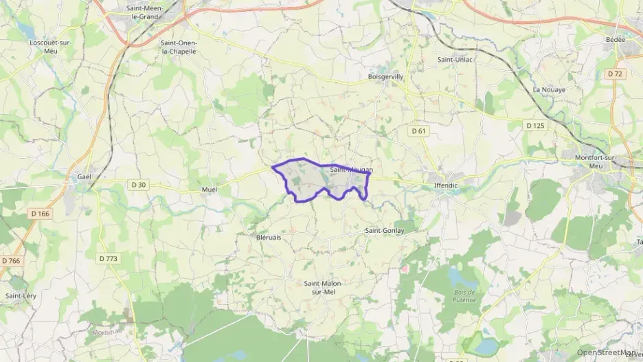 Maison 114 m² quatre pièces à vendre à Saint-Maugan Maison 114 m² quatre pièces à vendre à Saint-Maugan