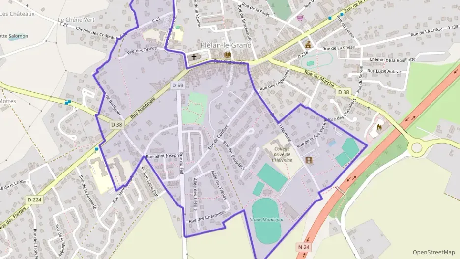 Maison 82 m² cinq pièces à vendre à Plélan-le-Grand