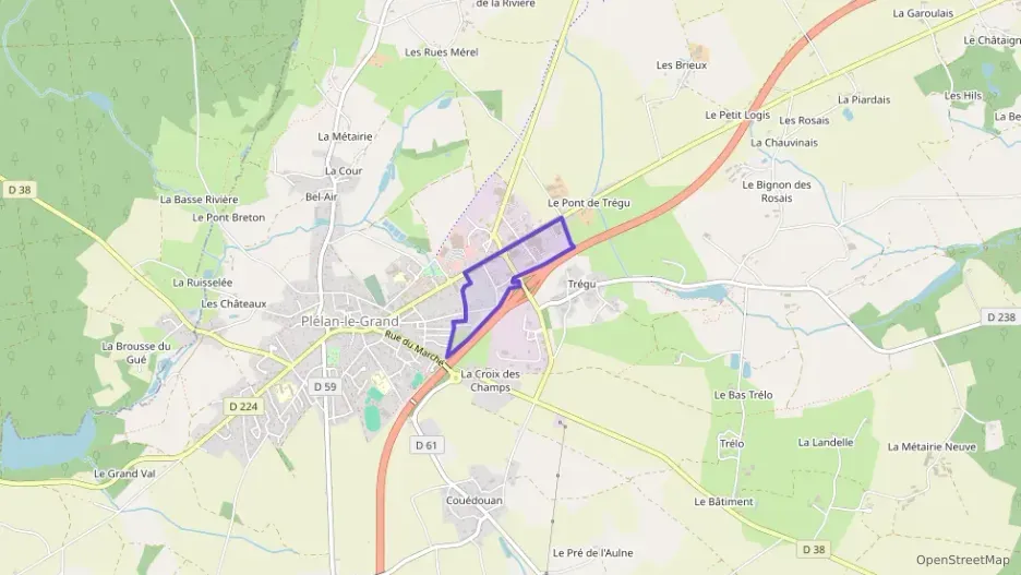 Maison 123 m² quatre pièces à vendre à Plélan-le-Grand