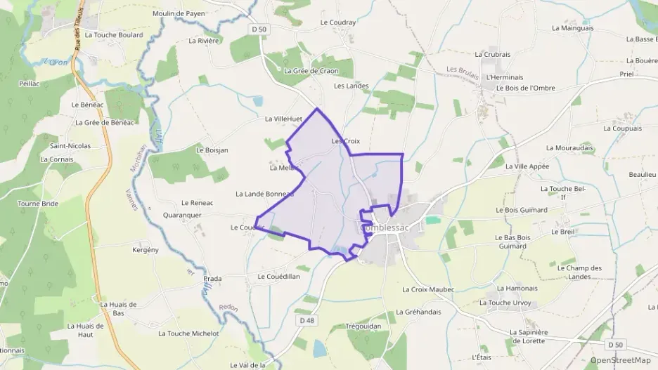 Maison 88 m² cinq pièces à vendre à Comblessac Maison 88 m² cinq pièces à vendre à Comblessac