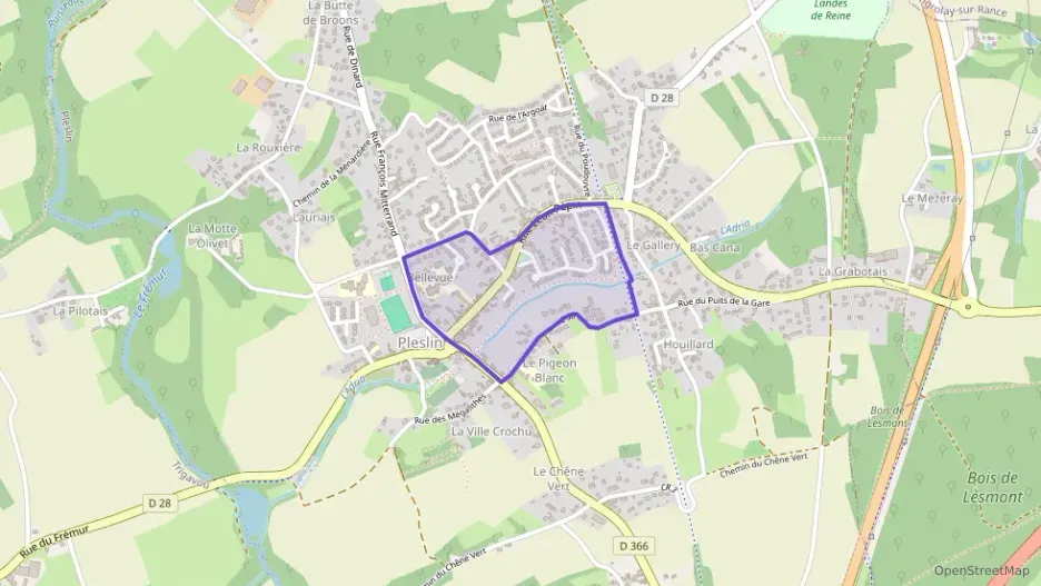 Maison 92 m² quatre pièces à vendre à Pleslin-Trigavou Maison 92 m² quatre pièces à vendre à Pleslin-Trigavou