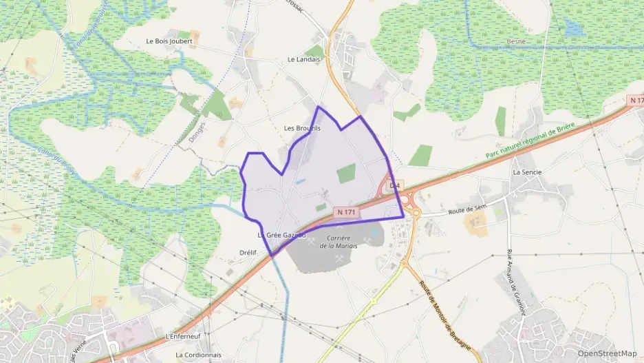 Maison 93 m² quatre pièces à vendre à Donges