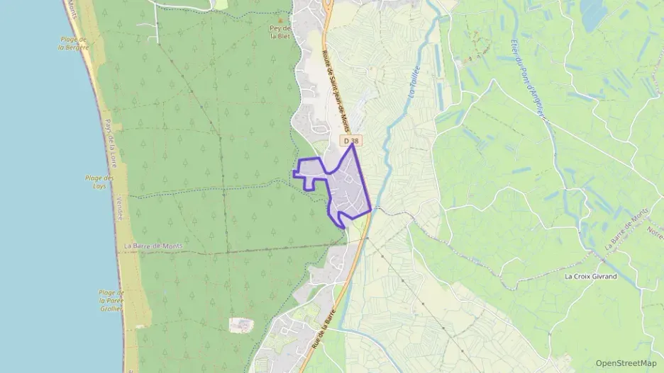 Maison 114 m² quatre pièces à vendre à La Barre-de-Monts