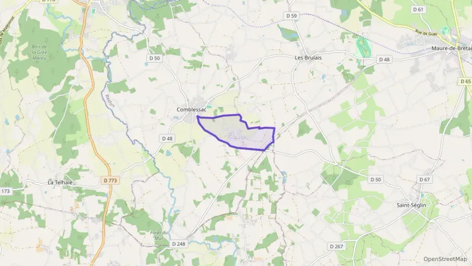 Maison 138 m² cinq pièces à vendre à Comblessac Maison 138 m² cinq pièces à vendre à Comblessac