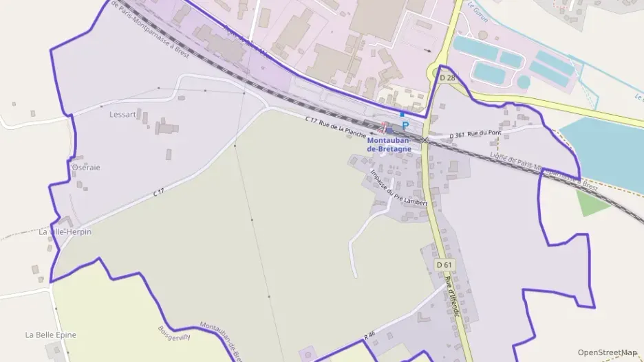 Maison 72 m² cinq pièces à vendre à Montauban-de-Bretagne Maison 72 m² cinq pièces à vendre à Montauban-de-Bretagne