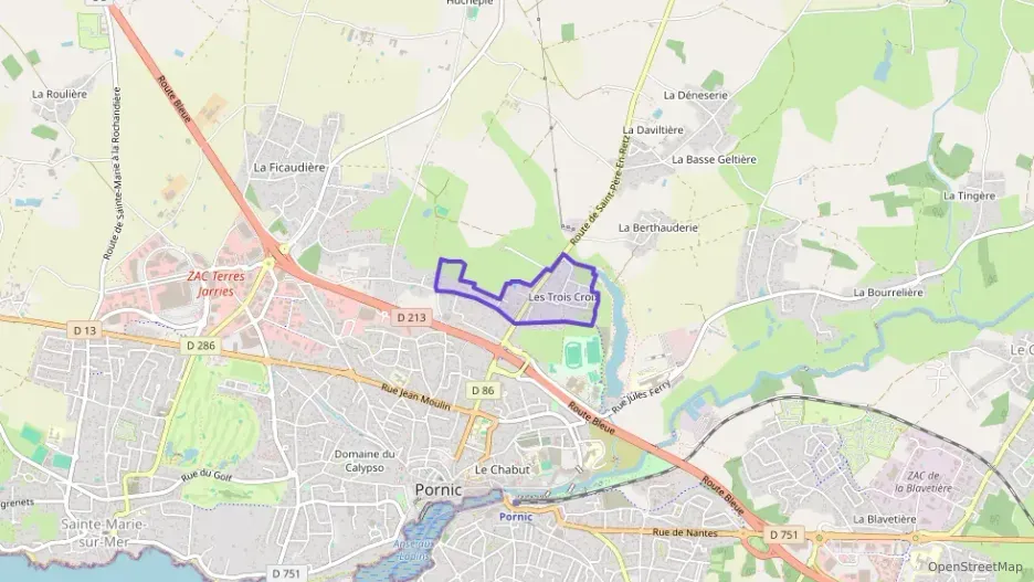 Maison 107 m² cinq pièces à vendre à Pornic Maison 107 m² cinq pièces à vendre à Pornic