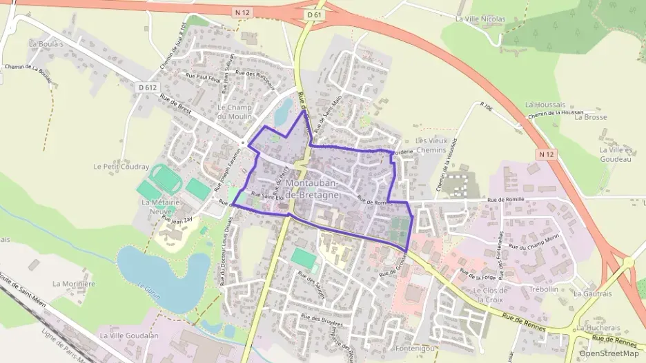 Maison 35 m² trois pièces à vendre à Montauban-de-Bretagne