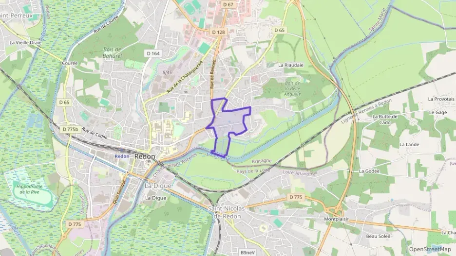 Maison 80 m² trois pièces à vendre à Redon