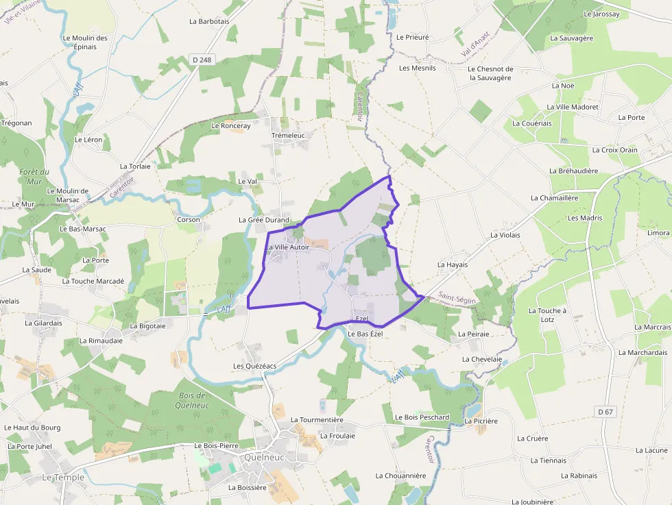 Maison 68 m² trois pièces à vendre à Carentoir