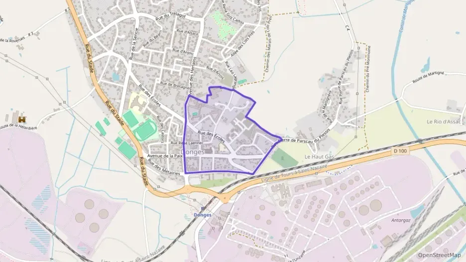 Maison 136 m² cinq pièces à vendre à Donges