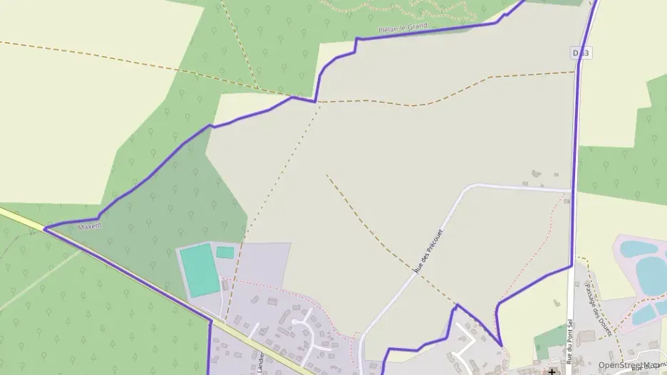 Maison 88 m² quatre pièces à vendre à Maxent