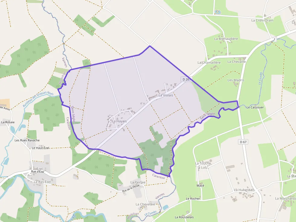 Maison 64 m² deux pieces à vendre à Saint-Séglin