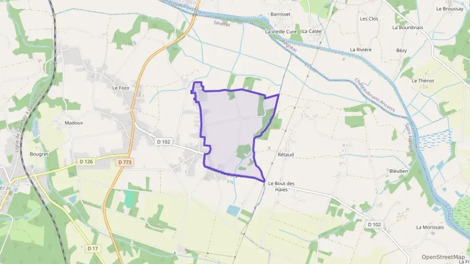 Maison 95 m² six pièces à vendre à Sévérac