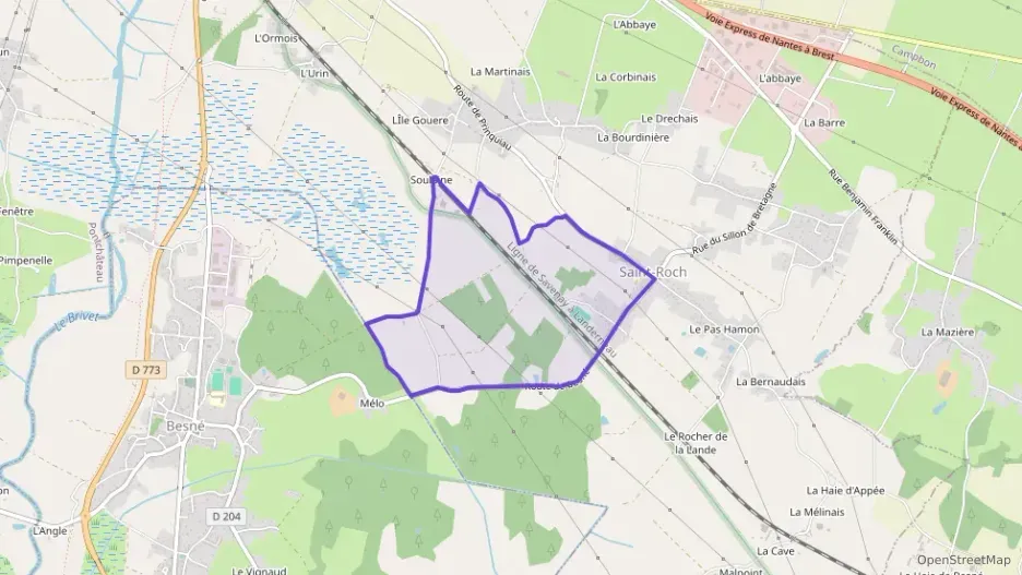 Maison 72 m² trois pièces à vendre à Pontchâteau Maison 72 m² trois pièces à vendre à Pontchâteau