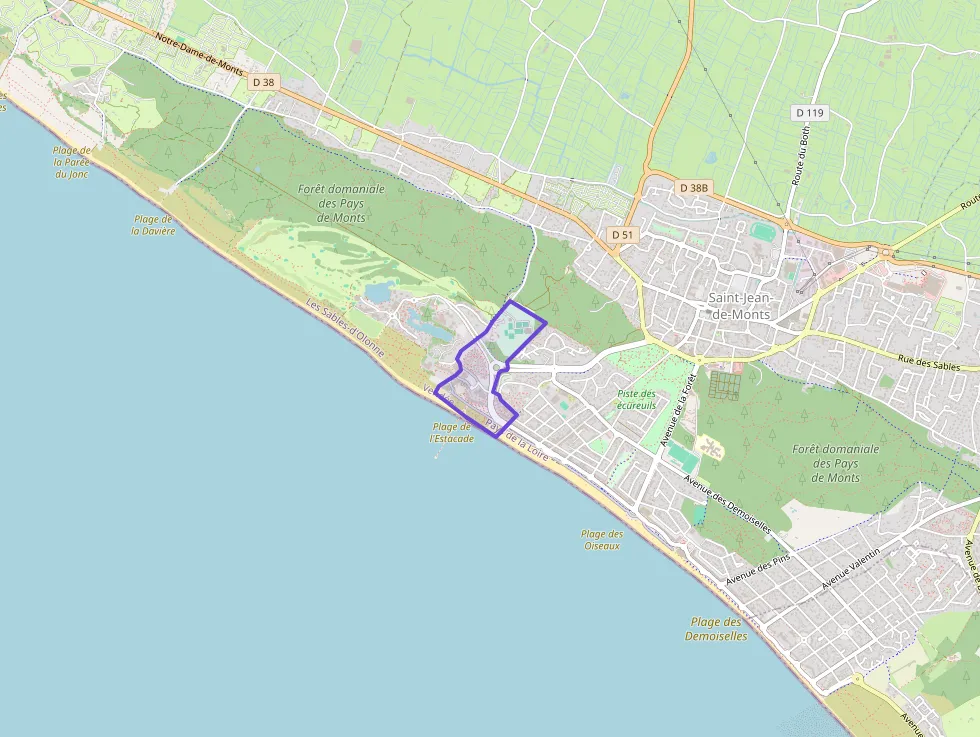 Maison 49 m² trois pièces à vendre à Saint-Jean-de-Monts