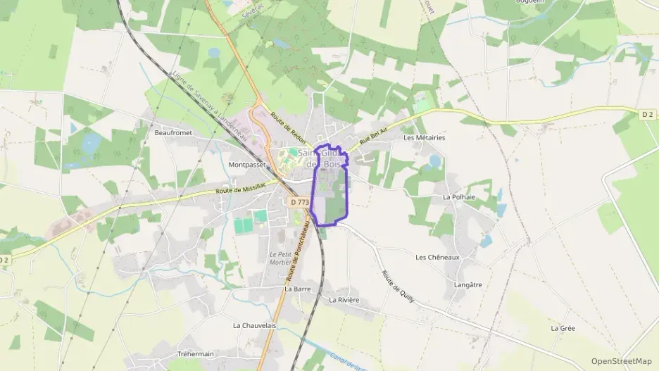 Maison 96 m² trois pièces à vendre à Saint-Gildas-des-Bois