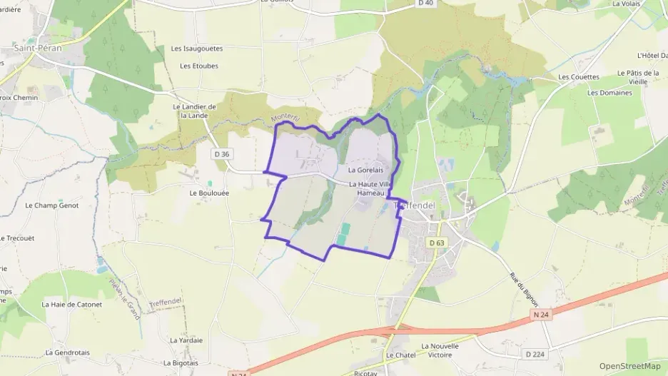 Maison 84 m² quatre pièces à vendre à Treffendel Maison 84 m² quatre pièces à vendre à Treffendel