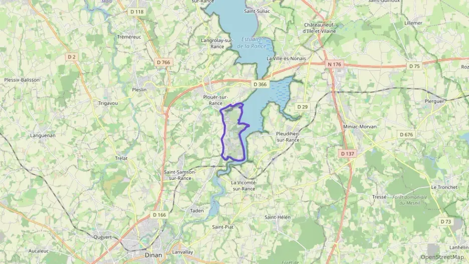Maison 80 m² trois pièces à vendre à Plouër-sur-Rance