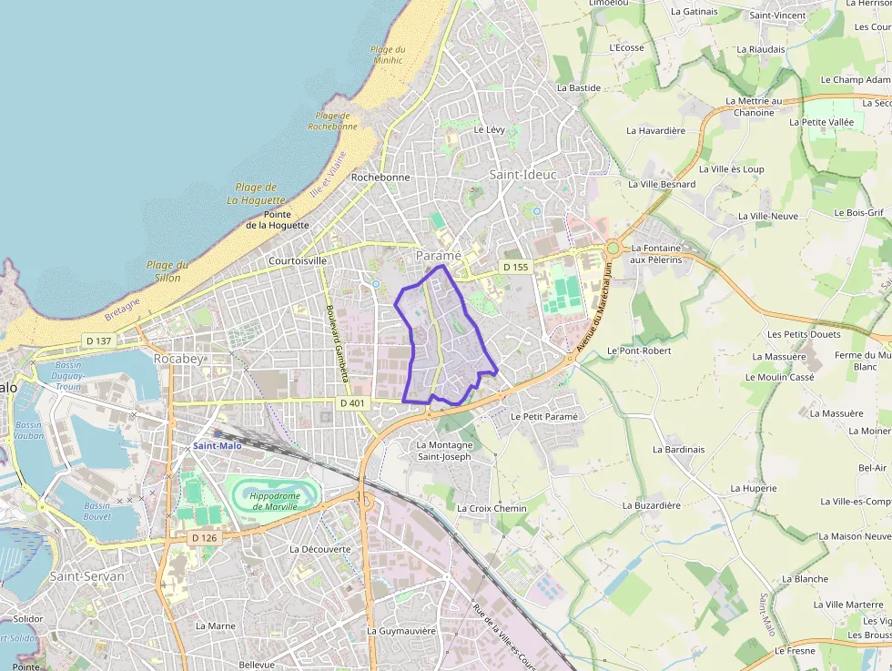 Maison 66 m² quatre pièces à vendre à Saint-Malo