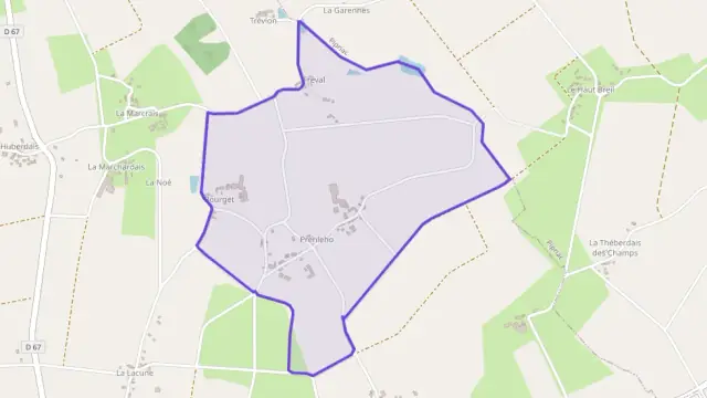 Maison 73 m² quatre pièces à vendre à Bruc-sur-Aff