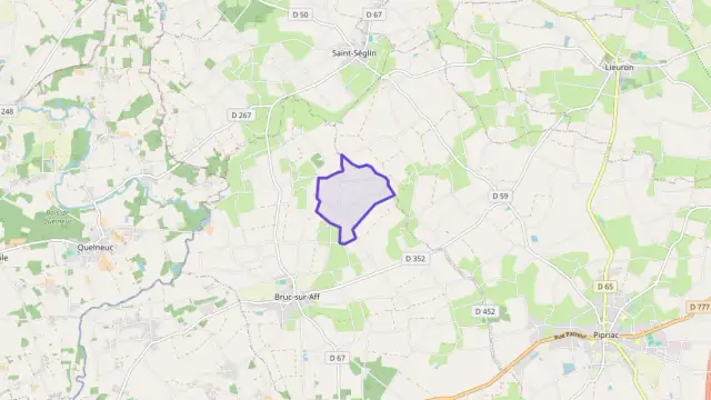 Maison 73 m² quatre pièces à vendre à Bruc-sur-Aff