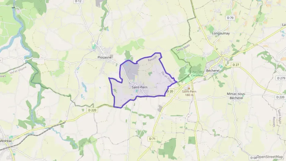 Maison 100 m² quatre pièces à vendre à Saint-Pern Maison 100 m² quatre pièces à vendre à Saint-Pern