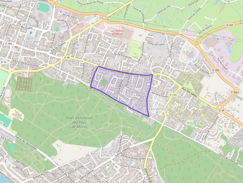 Maison 68 m² quatre pièces à vendre à Saint-Jean-de-Monts