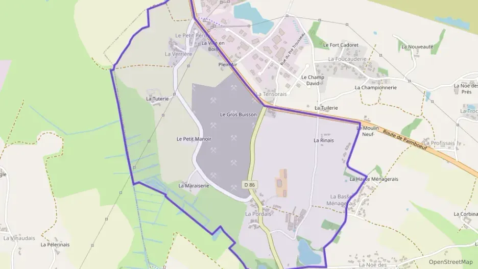 Maison 87 m² trois pièces à vendre à Saint-Viaud