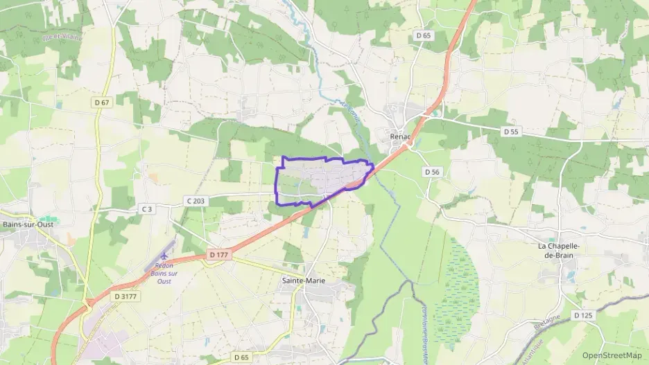 Maison 60 m² trois pièces à vendre à Sainte-Marie