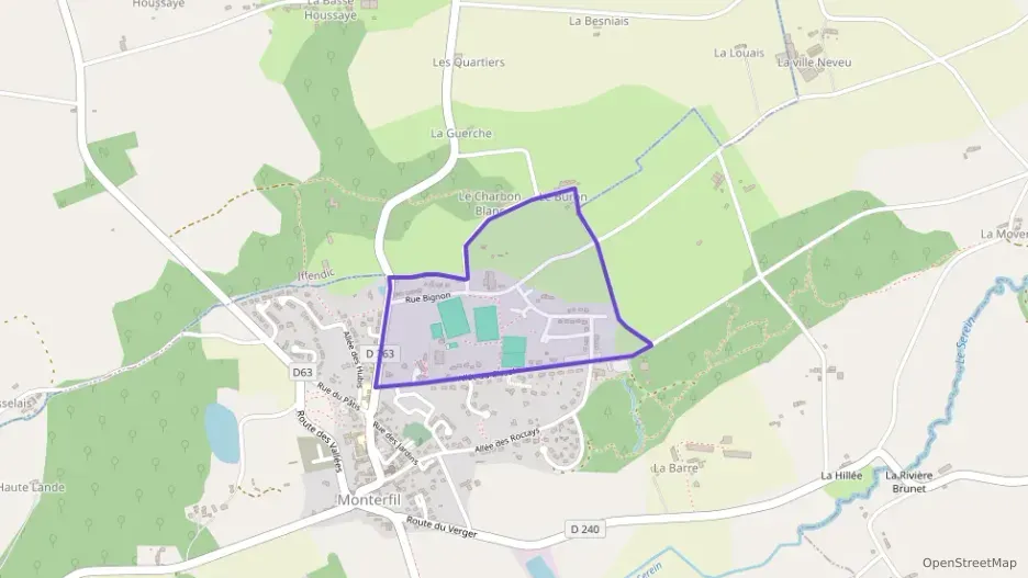 Maison 122 m² sept pièces à vendre à Monterfil