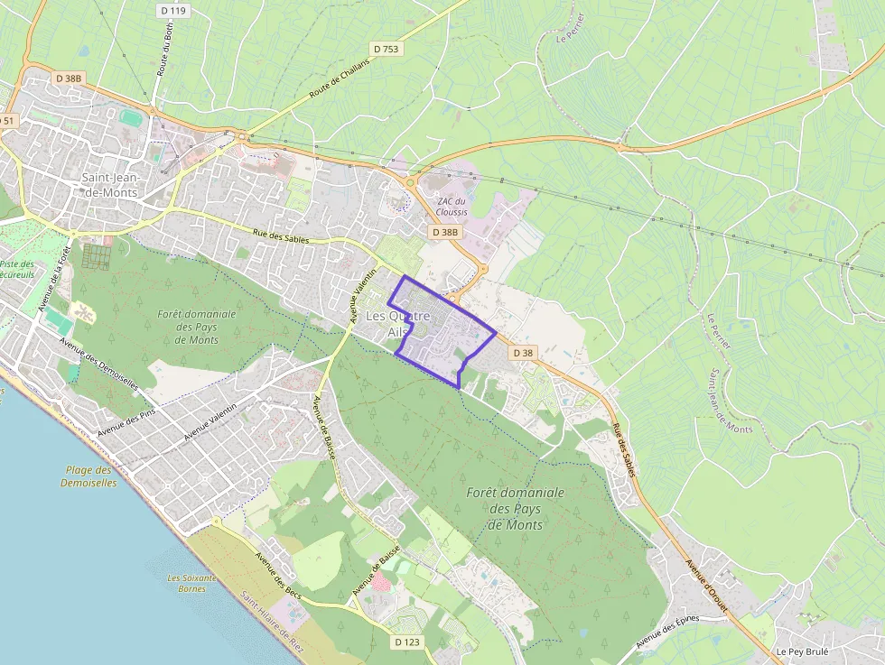 Maison 140 m² 6 pièces à vendre à Saint-Jean-de-Monts