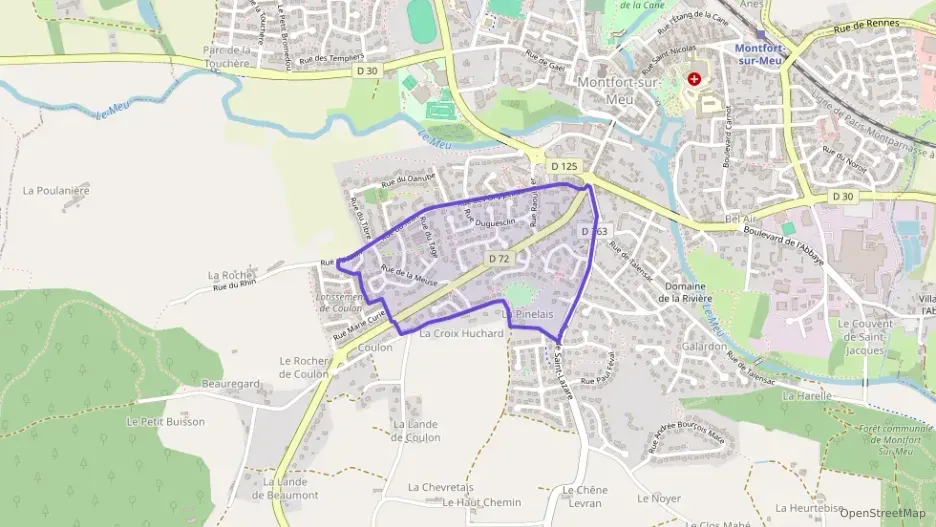 Maison 92 m² cinq pièces à vendre à Montfort-sur-Meu Maison 92 m² cinq pièces à vendre à Montfort-sur-Meu