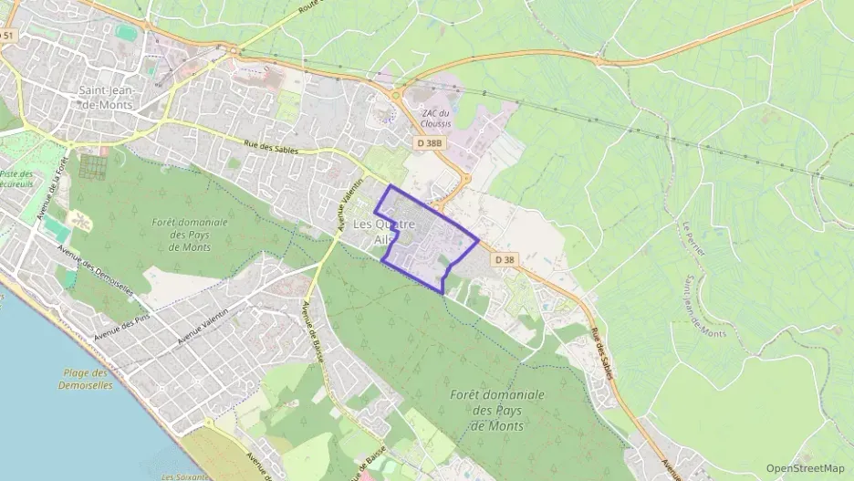 Maison 127 m² cinq pièces à vendre à Saint-Jean-de-Monts