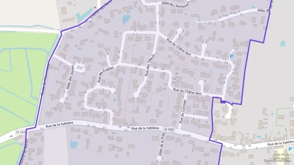 Maison 87 m² quatre pièces à vendre à Saint-Urbain Maison 87 m² quatre pièces à vendre à Saint-Urbain