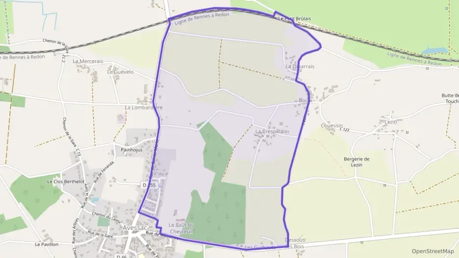 Maison 87 m² quatre pièces à vendre à Avessac