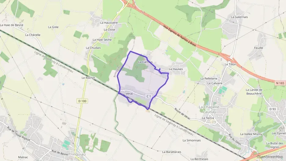 Maison 125 m² cinq pièces à vendre à La Chapelle-Launay