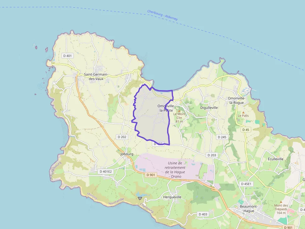 Maison 72 m² quatre pièces à vendre à La Hague