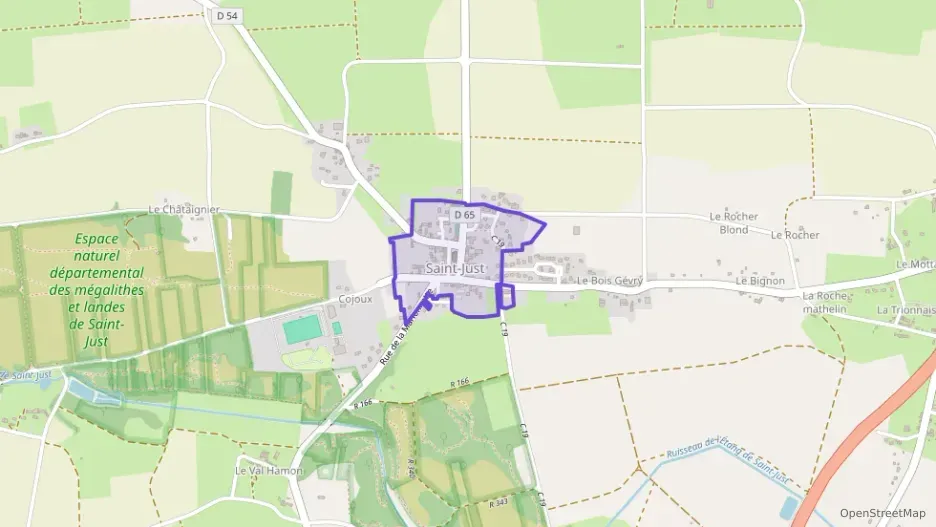 Maison 90 m² quatre pièces à vendre à Saint-Just Maison 90 m² quatre pièces à vendre à Saint-Just