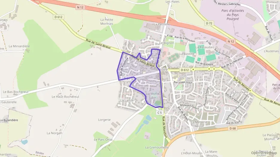 Maison 97 m² six pièces à vendre à Bédée