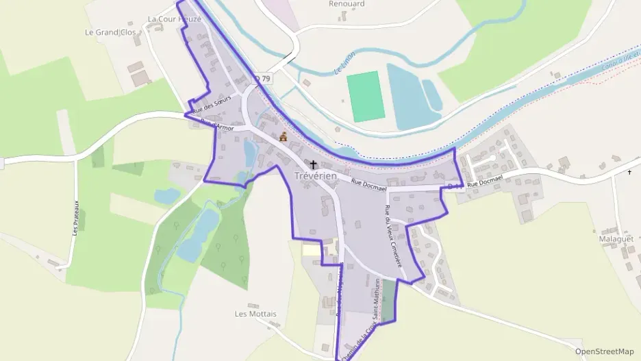 Maison 130 m² quatre pièces à vendre à Trévérien Maison 130 m² quatre pièces à vendre à Trévérien