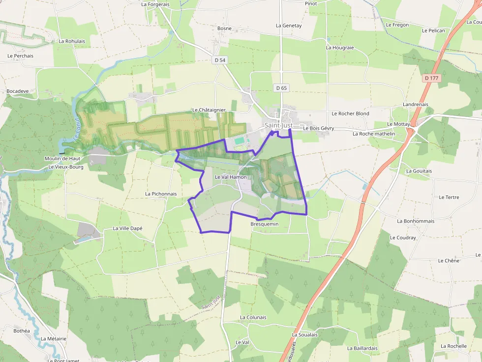 Maison 73 m² trois pièces à vendre à Saint-Just