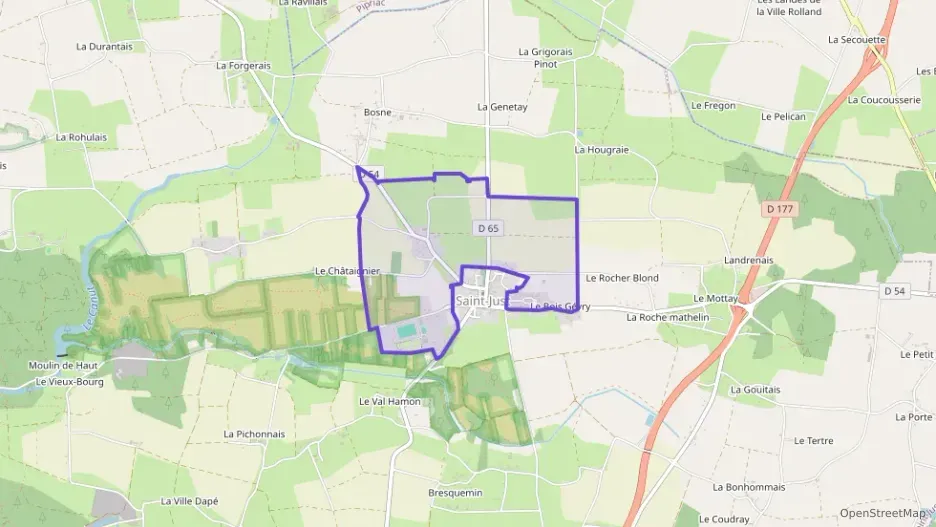 Maison 105 m² six pièces à vendre à Saint-Just