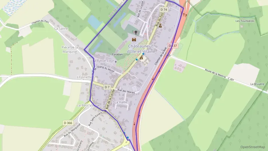 Maison 142 m² cinq pièces à vendre à Châteauneuf-d`Ille-et-Vilaine