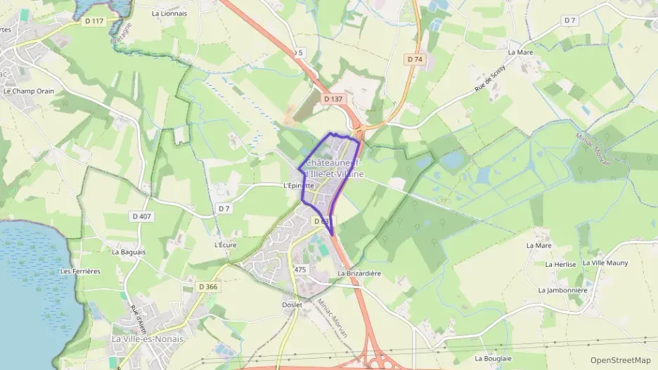 Maison 142 m² cinq pièces à vendre à Châteauneuf-d`Ille-et-Vilaine