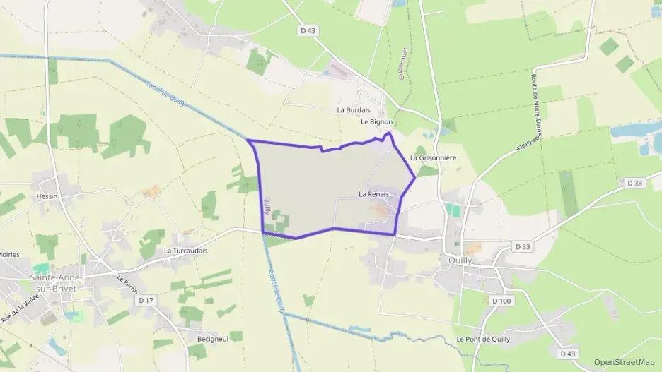 Maison 64 m² trois pièces à vendre à Quilly Maison 64 m² trois pièces à vendre à Quilly