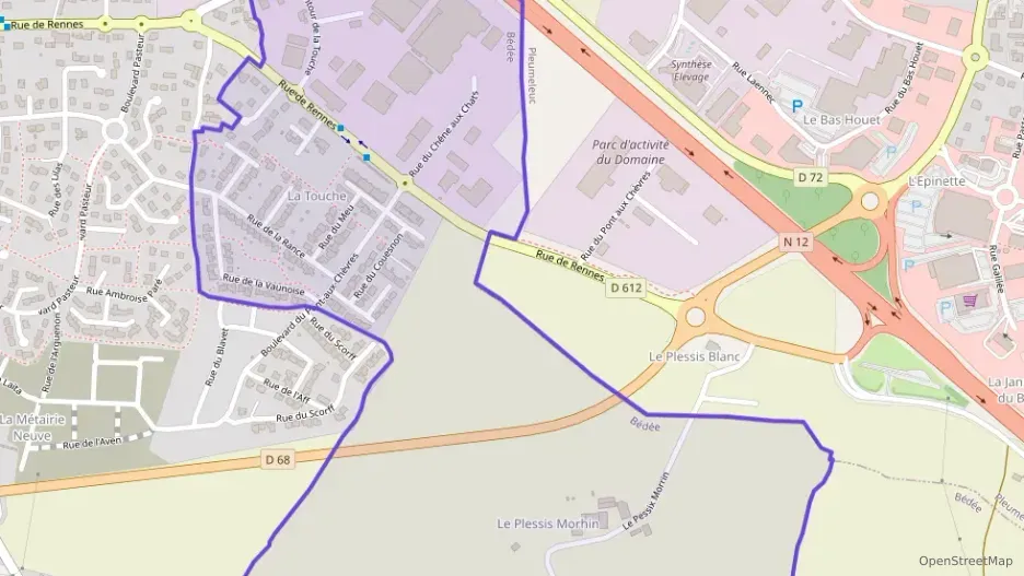 Maison 88 m² quatre pièces à vendre à Bédée