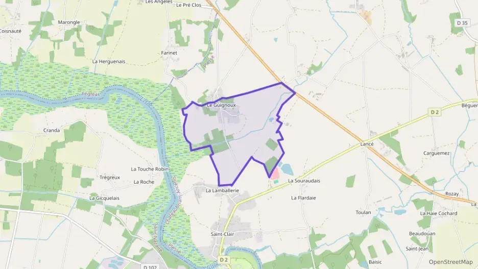 Maison 67 m² quatre pièces à vendre à Plessé Maison 67 m² quatre pièces à vendre à Plessé