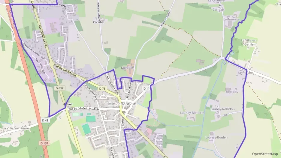 Maison 104 m² cinq pièces à vendre à Miniac-Morvan Maison 104 m² cinq pièces à vendre à Miniac-Morvan